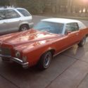 1972 Pontiac Grand Prix, Orange, 73,000 original miles.