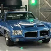 1972 Pontiac GTO, Lucerne Blue with 38,000 Miles available now!