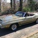 1972 PONTIAC LEMANS SPORT CONVERTIBLE  (PHS DOCUMENTATION)