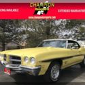 1972 Pontiac LeMans Sport GT-37 Tribute 84906 Miles Monarch yellow Convertible 3