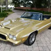1972 Pontiac Lemans Sport gto  Convertible 400ci V8 4 br Manual Bucket Console