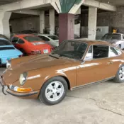 1972 Porsche 911T Coupe Sepia Brown