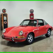 1972 PORSCHE 911T TARGA #MATCH RARE SPORT SEATS STORED 20 YEARSS