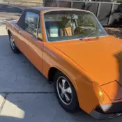 1972 Porsche 914 2.0 Coupe Orange