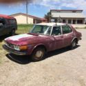 1972 Saab 99E,  recently removed from storage.
