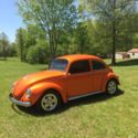 1972 Tangelo Orange Super Beetle restored