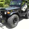 1972 Toyota FJ40 Land Cruiser Black 4WD Manual