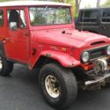 1972 toyota fj40 .. Time Capsule .. Barn Find .. Chevy V8