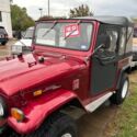 1972 Toyota Land Cruiser 40 SUV Red 4WD Manual fj40