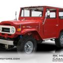 1972 Toyota Land Cruiser FJ40 Freeborn Red SUV 3.9 liter Inline 6 3 Speed Manual