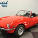 1972 Triumph Spitfire  5055 Miles Red Convertible 1.3 Liter 4 Speed Manual