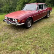 1972 Triumph Stag Red