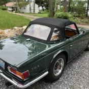 1972 Triumph TR 6 Convertible Black 2D