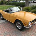 1972 TRIUMPH TR-6. EARLY HIGH COMPRESSION CAR. GOOD DRIVER. 103,179 MILES.