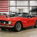1972 Triumph TR6  88607 Miles Pimento Red Convertible 2.5L I6 Manual