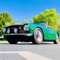 1972 Triumph TR6 British Racing Green Southern California Exceptional Roadster