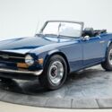 1972 Triumph TR6  I6 Manual 4-Speed Convertible Blue