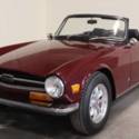 1972 Triumph TR6 with overdrive 0 Maroon Convertible I6 2.5L Manual 6-Speed