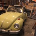 1972 Volkswagen Beetle Convertible vw bug yellow barn find