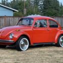 1972 Volkswagen Beetle Coupe Orange RWD Manual Super beetle