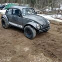 1972 Volkswagen Beetle (Pre-1980) Coupe Grey RWD Manual baja