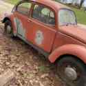 1972 Volkswagen Beetle (Pre-1980) Orange RWD Manual