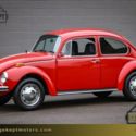1972 Volkswagen Beetle  Red Coupe 1600cc 4-Cylinder 778 Miles