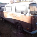 1972 VOLKSWAGEN BUS VANAGON FULL WINDOW W/2100 MOTOR FOR RESTORE - AS IS !!!!