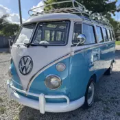1972 Volkswagen Bus VW 1500 Classic Antique Rod Bug Vanagon 23 Window Rag Top FL