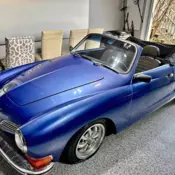 1972 Volkswagen Karmann Ghia Convertible Blue