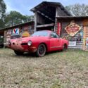 1972 Volkswagen Karmann Ghia Coupe Red FWD Automatic