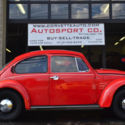 1972 Volkswagen Super Beetle  88900 Miles Red  1600 CC Manual