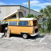 1972 Volkswagen Type 2 Van Orange Orange/Black