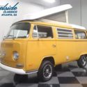1972 Volkswagen Westfalia Camper Bus 18838 Miles Mustard Yellow Van 2.0 Liter 4