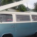 1972 VW Bus, Blue and White Restored: However Owner has most restored parts.