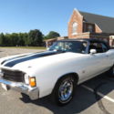 1972 White Restored Chevelle SS454 LS5 Convertible Reduced Price