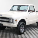 1972 White SHORTBOX STEPSIDE BIG BLOCK AUTO PEARL WHITE!