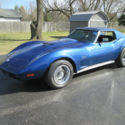 1973 73 Corvette Blue T-Top 350 4 Speed 35626 Miles A/C Numbers Matching