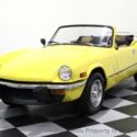 1973 80,441 Miles Triumph SPITFIRE SPITFIRE CONVERTIBLE YELLOW Convertible