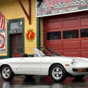 1973 Alfa Romeo Spider 2dr Convertible 9215 Miles White Convertible 2.0 5 Speed