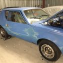 1973 amc gremlin X Maxi Blue with LEVI Interior