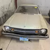 1973 AMC Hornet four door coupe.