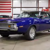 1973 AMC Javelin  34254 Miles Ocean Blue Coupe 304ci V8