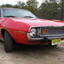 1973 AMC Javelin survivor, Trans Am Red, low mi, Rare car, black interior,