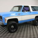 1973 Blue 4x4. FULL CONVERTIBLE TOP! V8. AUTOMATIC!