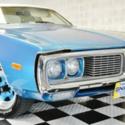 1973 Blue Dodge Charger SE