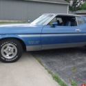 1973 Blue Ford Mustang Mach I Fastback Restored modified to &#039;71 Boss