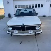 1973 BMW 2002 Coupe White Tii