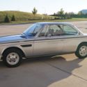 1973 BMW 3.0cs e9 Polaris Silver on Red Vintage Classic