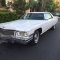 1973 Cadillac Coupe De Ville, California Car, Original Blue Plates